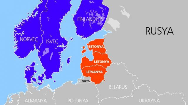 Rusya İsveç baltık denizi sorunu